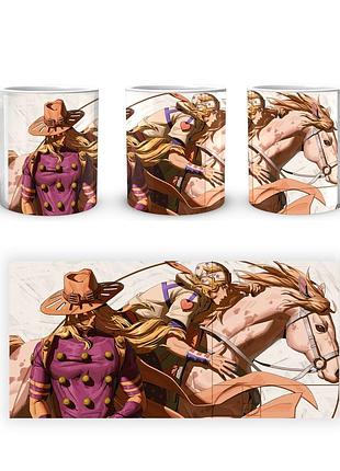 Кружка geekland jojo: steel ball run джоджо: гонка стальной шар jjsbr.01.09