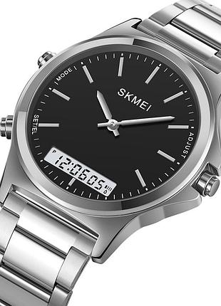 Skmei 2120sibk silver-black 2
