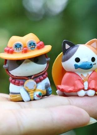 Фигурка чиби ван пис эйс one piece ace 3 см 2