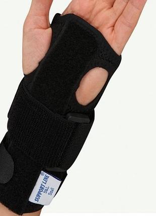 Бандаж фіксатор на зап'ястя з металевою пластиною orthopoint ref-19 для лівої та правої руки, розмір s/m