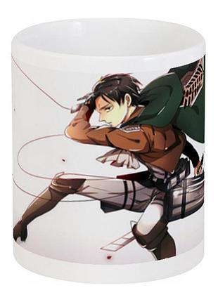 Кружка geek land белая атака титанов attack on titan вторжение at.02.028