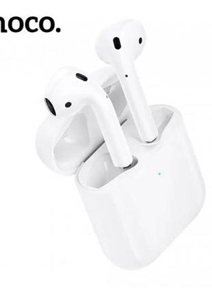 Наушники беспроводные bluetooth hoco ew91 вкладыши true wireless stereo headset белые