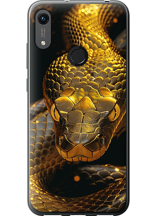 Чохол на huawei honor 8a golden snake "6072u-1635-851"