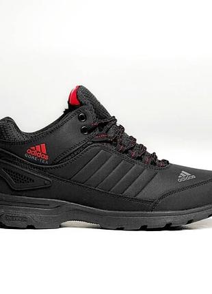 Зимние кроссовки adidas gore-tex мужские черные с мехом ботинки адидас гортекс (размеры: 42,43,44) видеообзор