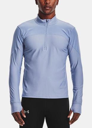 Лонгслив/кофта для бега under armor qualifier half zip