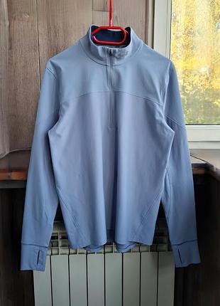 Лонгслив/кофта для бега under armor qualifier half zip 4