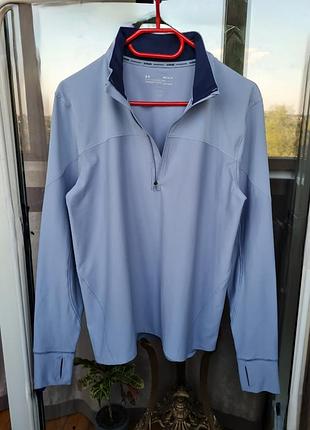 Лонгслив/кофта для бега under armor qualifier half zip 5