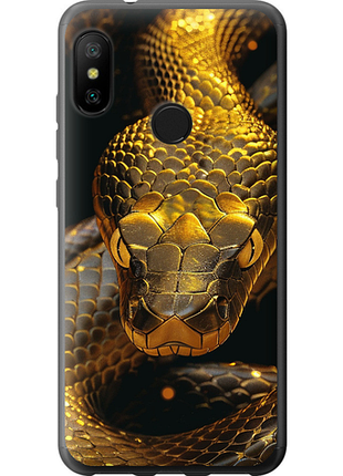 Чохол на xiaomi redmi 6 pro golden snake "6072u-1595-851"