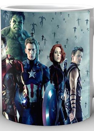 Кружка geekland белая avengers мстители марвел ag.02.033