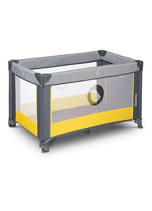 Манеж lionelo stefi yellow lemon 4