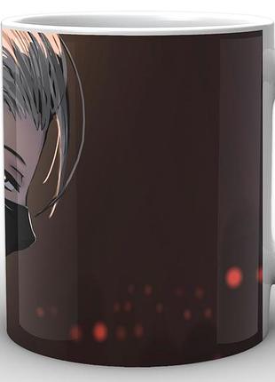 Кружка geek land біла tokyo ghoul токійський гуль у масці tg.02.021