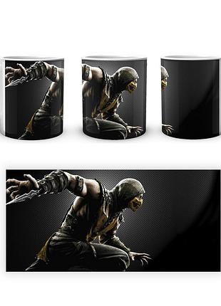 Кружка geekland mortal kombat мортал комбат скорпион стойка mk.02.376.785