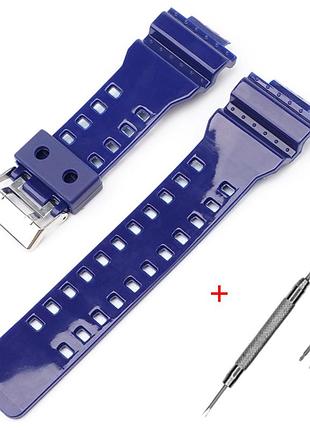 Ремінець для casio g-shock ga-100/110/120/140/150/200/300/400/700, gd-100/110/120, gaw100/gax100, gl