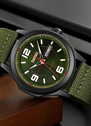 Skmei 9315ag army green 4