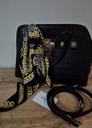 Сумка guess, черная оригинал 10