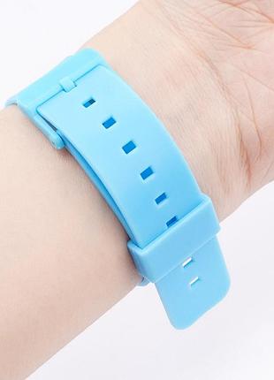 Ремешок для casio mq-24 all blue 4