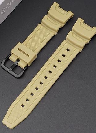 Ремешок для casio sgw-100 beige bk 2