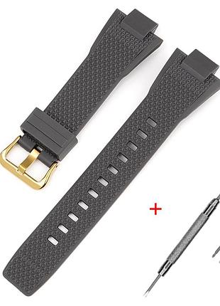 Ремешок для casio g-shock gst-b400 gray gd