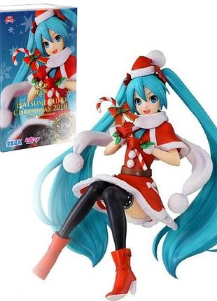 Фигурка sega хацунэ мику рождество hatsune miku christmas 22.0 см wst vc 27.150