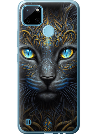 Чехол на realme c21y кошка "5548u-2472-851"