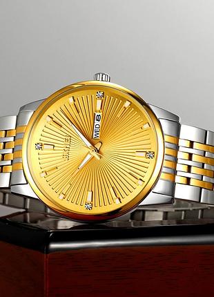 Skmei 9323tgdgd silver/gold-gold 4