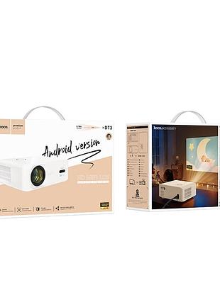 Проектор hoco dt3 smart electric focus projector(1080p android version)(eu) white 9