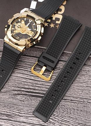 Ремінець для casio g-shock ga-100/110 black gd 3