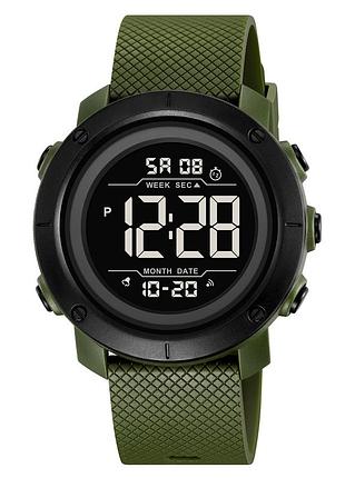 Skmei 2497pagbk army green-black