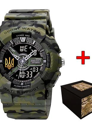 Awarder 005 тризуб золото camo green