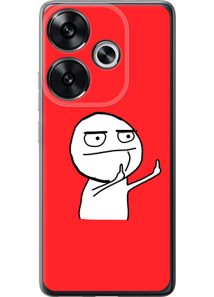 Чохол на xiaomi redmi turbo 3 5g мем "4578u-3802-851"