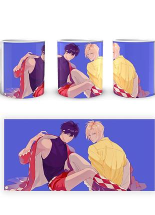 Кружка geekland banana fish бананова риба еш ейджі bf 02.07