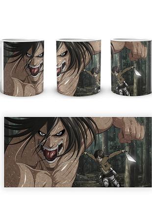 Кружка geekland attack on titan атака титанов эрен aot 002.14