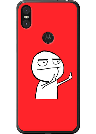 Чохол на motorola one мем "4578u-1589-851"