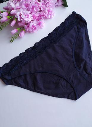 Нові котонові трусики батл з мереживом george, uk 22, eur 50, 5xl