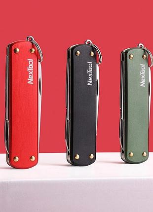 Мультитул xiaomi nextool multi-function knife green 3