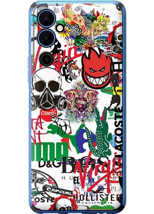 Чохол на tecno pova neo 2 lg6n many different logos "4022u-2968-851"