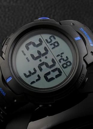 Skmei 1068bu black-blue 4