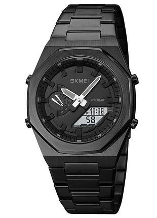 Skmei 1816bkbkwt black-black-white