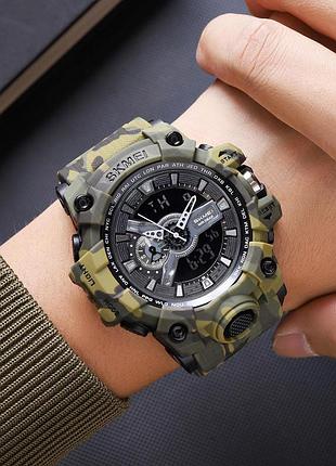 Skmei 2396cmgn camo green 4