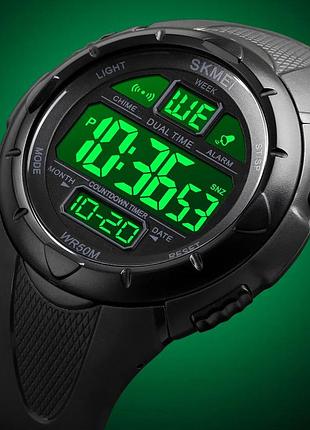 Skmei 1656 all black 3