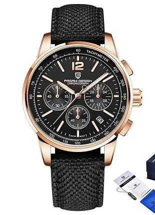 Pagani design ys008 rose gold-black