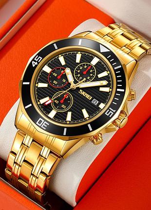 Skmei 9335gdbk gold-black 4