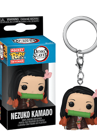 Фігурка брелок funko pop фанко поп demon slayer nezuko клинок розсікаючий демонів незуко 4 см ds nk k