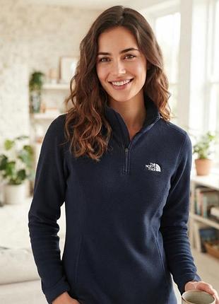 Кофта the north face, флис, р. l