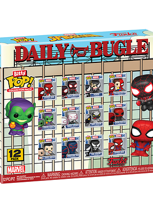 Набор фигурок bitty pop марвел человек-паук marvel spider-man (12 фигурок) bp m sm p12