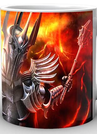 Кухоль geek land білий the lord of the rings володар кілець саурон lr.02.026
