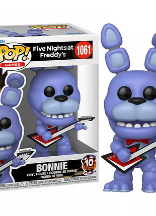 Фігурка funko pop п'ять ночей з фредді бонні five nights at freddy's bonnie 10 см fp fnaf b 1061