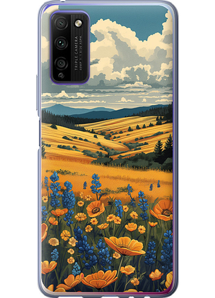 Чехол на huawei honor 30 lite украинское поле "6082u-2074-851"