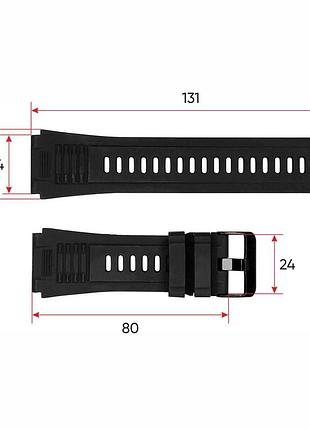 Ремінець для смарт годинника nx8 black 3
