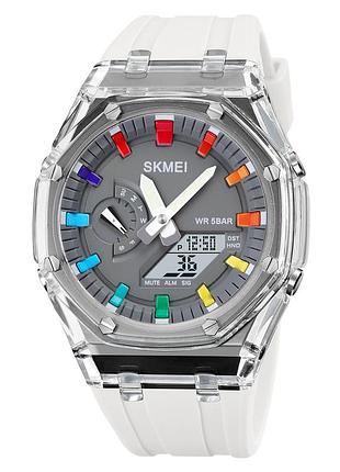 Skmei 2100wtgy white-grey sale